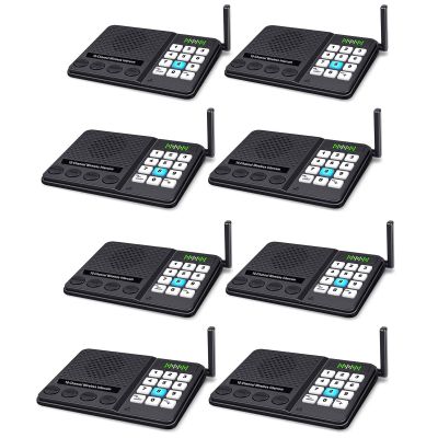 8 Pack Intercom System for Home Business House Office