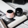 Fashionit U Speakers Micro Bluetooth Computer Speaker 2-Pack Bundle with Matching Speaker, Built-in Mic & Selfie Remote Control, for Workspace, Desktop, Laptop, Mobile, Tablet, PC - Pink Marble view 4