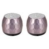 Fashionit U Speakers Micro Bluetooth Computer Speaker 2-Pack Bundle with Matching Speaker, Built-in Mic & Selfie Remote Control, for Workspace, Desktop, Laptop, Mobile, Tablet, PC - Glam Lilac view 1