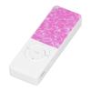 PUSOKEI Mini Slim MP3 Player for Kids, HiFi Lossless Player, Expansion 64GB Card MP3 Player for Entertainment/Learning/Gym Fitness(Red Violet) view 3
