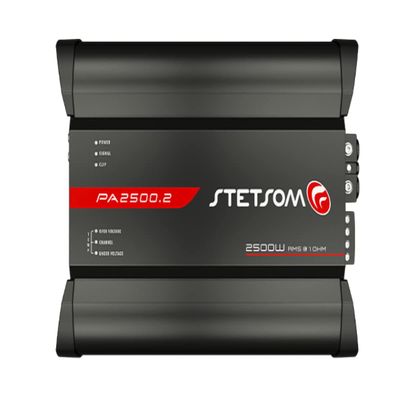 Stetsom 2500W 2 Channel 1Ohm Digital Amplifier