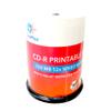 AcePlus 100 White Inkjet Hub-Printable CD-R Recordable Discs with 52x Recording Speed and 700 MBs of Data (100-pk Cakebox) view 1