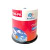 AcePlus 100 White Inkjet Hub-Printable CD-R Recordable Discs with 52x Recording Speed and 700 MBs of Data (100-pk Cakebox) view 2