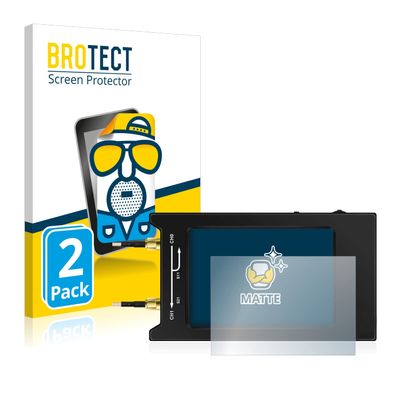Bedifol 2X BROTECT Matte Screen Protector for NanoVNA H4, Matte, Anti-Glare, Anti-Scratch
