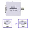 Mini HD 1080P VGA to BNC Video Converter, Auto NTSC/PAL Detection, USB Powered Adapter for Surveillance, Video Conferencing, Home Theater view 2