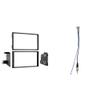 Metra 95-7861 Double DIN Installation Dash Kit for 2003-2008 Honda Pilot & Metra Electronics 40-HD10 Factory Antenna Cable to Aftermarket Radio Receivers for Select Honda/Acura Vehicles view 1