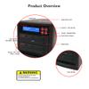 Piodata 1 to 7 Blu-ray BD M-Disc CD DVD Duplicator Copier Standalone Tower view 2