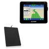 BoxWave Case Compatible with Ag Leader InCommand 800 - Velvet Pouch, Soft Velour Fabric Bag Sleeve with Drawstring - Jet Black view 1