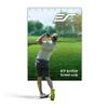 Elite Screens GolfSim DIY, 10'x8' Impact Screen for Golf/Multi-Sport Simulation Screen with Grommets. Folded Packing, DIY10X8-IPW1145-F view 1