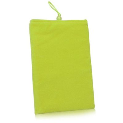 BoxWave Case Compatible with Amazon Kindle Paperwhite (5th Gen 2021) - Velvet Pouch, Soft Velour Fabric Bag Sleeve with Drawstring - Olive Green
