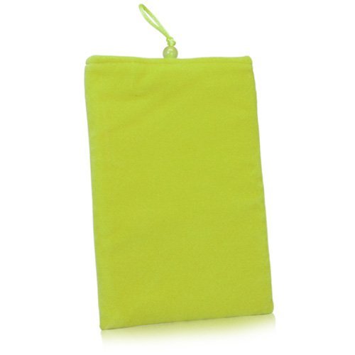 BoxWave Case Compatible with Amazon Kindle Paperwhite (5th Gen 2021) - Velvet Pouch, Soft Velour Fabric Bag Sleeve with Drawstring - Olive Green