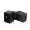 Toptekits Elbow Plug C19 to C20 Power Converter Travel Adapter,IEC C20 to 90-Degree Angle C19 Electrical Adapter Right Angle IEC Connector (C20 to 90 Degree C19 Adapter) view 4