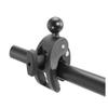 ARKON Robust Clamp Mount with Security Knob  25mm (1 Inch) Compatible Retail Black & Robust Mount Shaft Black Retail (SP-RM250) view 3