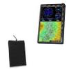 BoxWave Case Compatible with AVMap EKP V Handheld GPS - Velvet Pouch, Soft Velour Fabric Bag Sleeve with Drawstring - Jet Black view 1