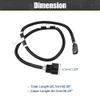 X AUTOHAUX for Ford Super Duty 2013-2016 FC3Z14A412A Tailgate Backup Camera Wiring Harness Replace DC3Z-14A412-A FC3Z-14A412-A Reverse Rear View Camera Wire Harness view 3