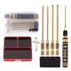 INJORA RC Repair Tool Hex Screwdriver 4 in 1- Allen Wrenches Set with Magnetic Screw Tray for 1/10 1/8 RC Car Model Crawler Upgrade Parts(Red) view 1