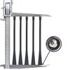 UHF Antenna Replacement for CP185 CP200 PR400 HT1550 HT1250 CP200 DPRO3150, PRO5150, PRO7150 EP450 Radio5pcs view 1