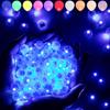 Aogist 100 Pcs Blue Balloon Light with Loop for Hanging, Mini Ball Lights LED Drinks Lights Round Tiny Light for Paper Lanterns Balloons Vases Birthday Party Event Wedding Decoration view 1