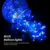 Aogist 100 Pcs Blue Balloon Light with Loop for Hanging, Mini Ball Lights LED Drinks Lights Round Tiny Light for Paper Lanterns Balloons Vases Birthday Party Event Wedding Decoration view 4