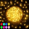 100 Pcs Warm White Balloon Light with Loop for Hanging, Mini Ball Lights Easter Egg LED Drinks Lights Round Tiny Led Light for Paper Lanterns Vases Birthday Party Event Wedding Decoration view 1