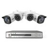 JouSecu 8CH 1080P Home Security Camera System Outdoor Indoor, 5MP Lite CCTV DVR 8 Channel and 4 x 1080P Dome Bullet Surveillance Cameras with Night Vision, Easy Remote Access, No Hard Drive view 1