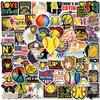 103PCS Softball Accessories Gifts - Waterproof Vinyl Stickers for Water Bottle, Hydro Flask, Laptop, Guitar, Skateboard, Phone, Cup, Luggage view 1