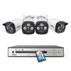 JouSecu 8CH Wired Security Camera System with 1TB Hard Drive, Upgrade 2MP CCTV DVR 8 Channel and 4 x 1080P Surveillance Bullet Cameras Outdoor Indoor with Night Vision, Weatherproof view 1