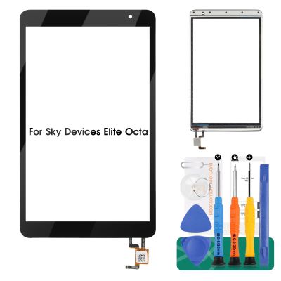 for Sky Devices Elite Octa Touch Screen Panel Digitizer Glass Replacement 8 inch(Not Elite OctaX,Not Includeing LCD Display)