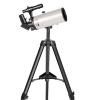 Maksutov-Cassegrain Telescope, Mak70 Telescopes for Adults Kids 1000mm Focal Length 70mm Objective Lens, Beginners Astronomy Telescope with Slow Motion Gimbal Tripod view 1