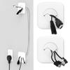 HomeMount Wall Mount TV Wire Hider Kit - Cable Management Kit Hides TV Wires Behind The Wall (White) view 1