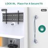 HomeMount Wall Mount TV Wire Hider Kit - Cable Management Kit Hides TV Wires Behind The Wall (White) view 3