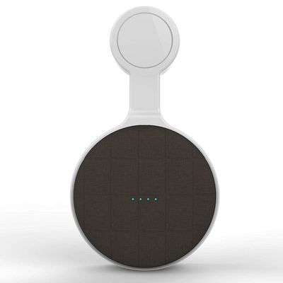 Aokicase Compatible with Google Home Mini Holder Wall Mount Stand Holder Accessories with Integrated Cable Management, No Screws Required, Speaker Accessories Rack (Google Home Mini, White)