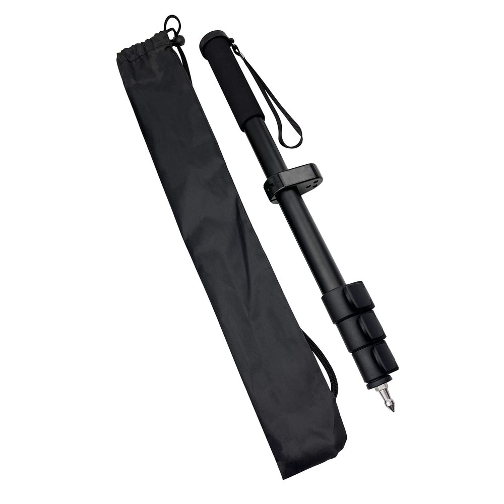 1.5m Telescopic Centering Pole Portable RTK GPS Surveying Pole Aluminum Alloy Light Weight 47-150cm