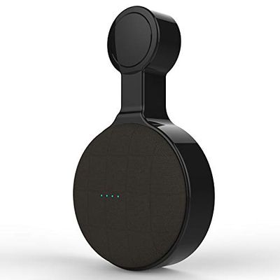 Aokicase Compatible with Google Home Mini Holder Wall Mount Stand Holder Accessories with Integrated Cable Management, No Screws Required, Speaker Accessories Rack (Google Home Mini, Black)
