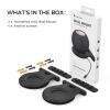 Aokicase Compatible with Apple HomePod Mini Holder Wall Mount Stand Mount Accessories with Integrated Cable Management, Speaker Accessories Rack (Apple HomePod Mini, Black) 2 Pieces view 2