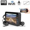 4" FHD1080P Motorcycle Dual Camera DVR Dash Cam Dual-Track Front Rear Recorder Motorbike Electronics Moto Waterproof view 3