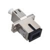 Duogalia SC to LC Female to Female Fiber Optic Adapter Connector Hybrid Simplex Multimode/Singlemode Optical Adapter, Flange-Type Adapter view 1