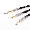4 Core 2PIN Earphone Cable-KBEAR [Smooth] Upgrade Cable, 5N UPOCC Singel Crystal Copper Cable, IEM Detachable Cable with2.5mm Plug, Suit for AS06 AS10 ZS10 I3Pro Starsea Aurora (2PIN, 2.5Black) view 2