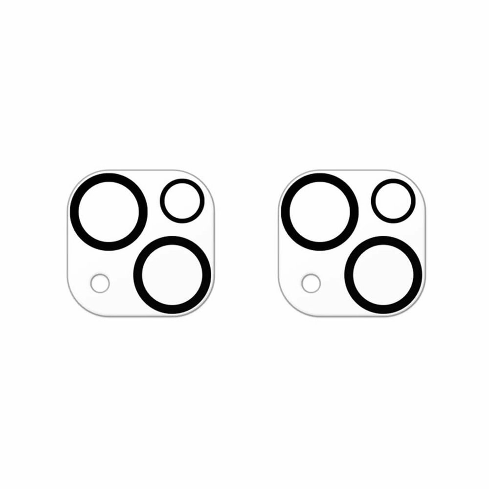 YSJJZRL 2 Pack Camera Lens Protector Compatible with iPhone 13 Mini [Scratch-Resistant Tempered Glass][HD] [Easy Installation]