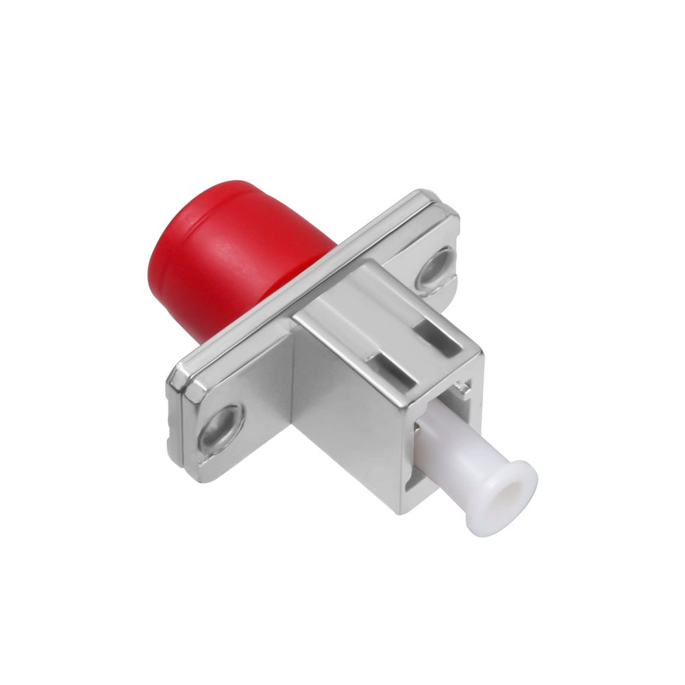 Duogalia 1 Pack FC to LC Female to Female Fiber Adapter Connectors Hybrid Simplex Multimode Singlemode Optical Adapter/Coupler