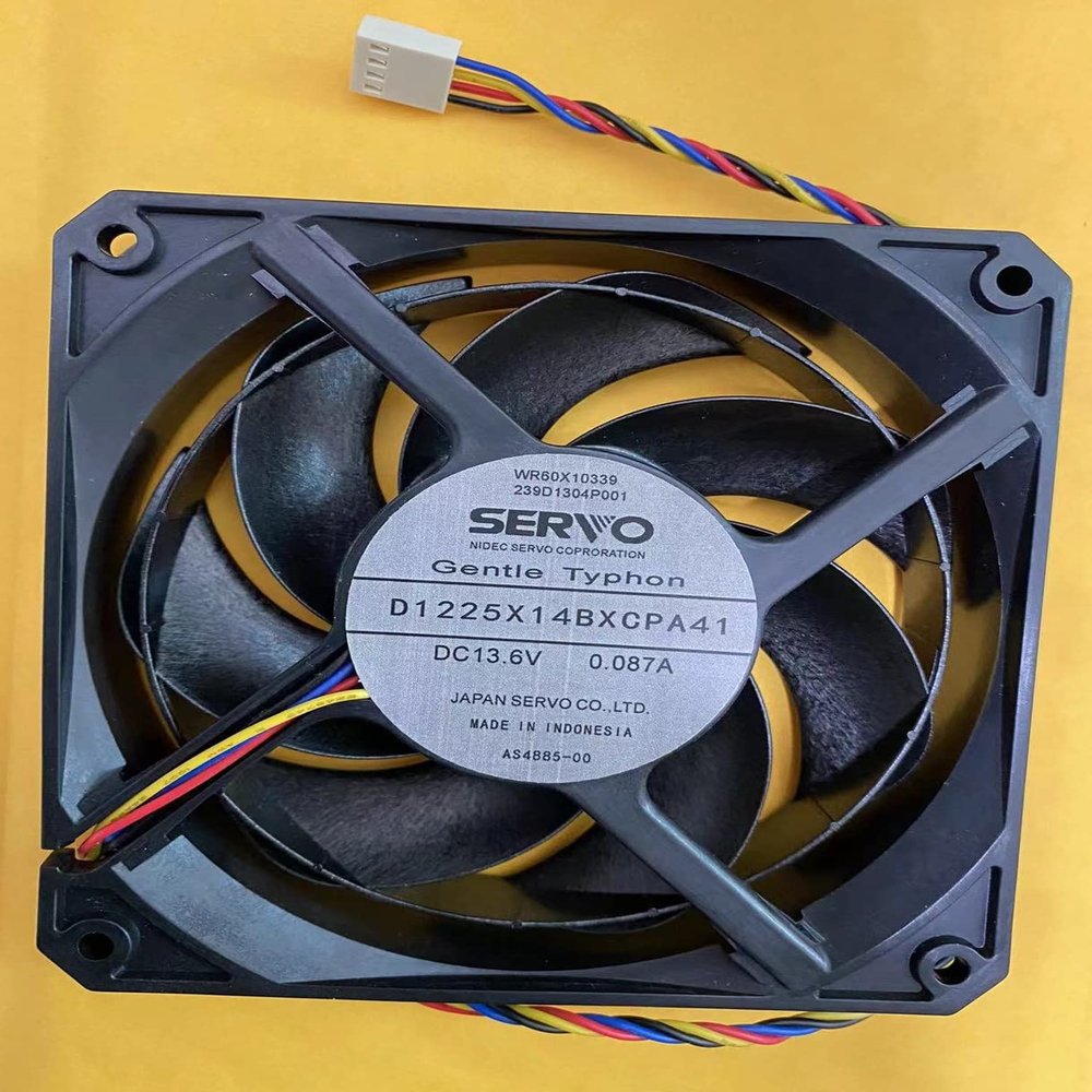 for D1225X14BXCPA41 Fan 13.6V 0.087A 12CM 4-Wire Cooling Fan