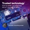 Crucial P3 Plus PCIe Gen4 NVMe 2TB SSD, Up to 5,000MB/s Read, Laptop & Desktop (PC) Compatible, Solid State Drive  CT2000P3SSD8 view 4