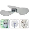 LIFKOME Fan Accessory 16inch Plastic Fan Blade Replacement 3 Leaves Fan Blades Cooling Fan Blades Standing Fan Blades for Household Standing Fan Table Fanner General Accessories Universal Fan Blades view 3