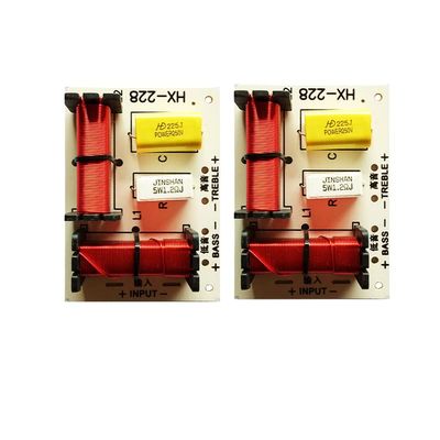 JINGERL 150W 2 Way Frequency Divider Tweeter Bass Crossover Audio Board Treble Subwoofer Speaker Filter 5000Hz Car Audio Home Theater (Size : 2 Pieces)