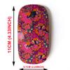 2.4G Wireless Mouse with Cute Pattern Design for All Laptops and Desktops with Nano Receiver - tracery Calming Mehndi view 2