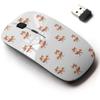 2.4G Wireless Mouse with Cute Pattern Design for All Laptops and Desktops with Nano Receiver - Christmas Image Little view 1