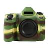 Camera Case Bag Soft Silicone Camouflage Green Shockproof Armor Skin Body Cover Protector for Nikon D780 DSLR camera view 1