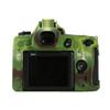 Camera Case Bag Soft Silicone Camouflage Green Shockproof Armor Skin Body Cover Protector for Nikon D780 DSLR camera view 2