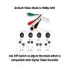 Evertech HD 1080P Fixed Lens Indoor Outdoor 4 Dome Security Cameras with Cables and 12V DC Power Supply view 4