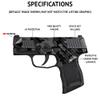 MightySkins Carbon Fiber Skin Compatible with Ruger LCP 380 - Mathematical | Protective, Durable, and Unique Vinyl Decal wrap Cover | Easy to Apply, Remove, and Change Styles | Made in The USA view 2
